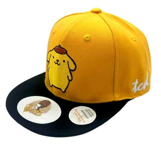 Pompompurin Yellow and Black Baseball Hat - The Cap Dudes