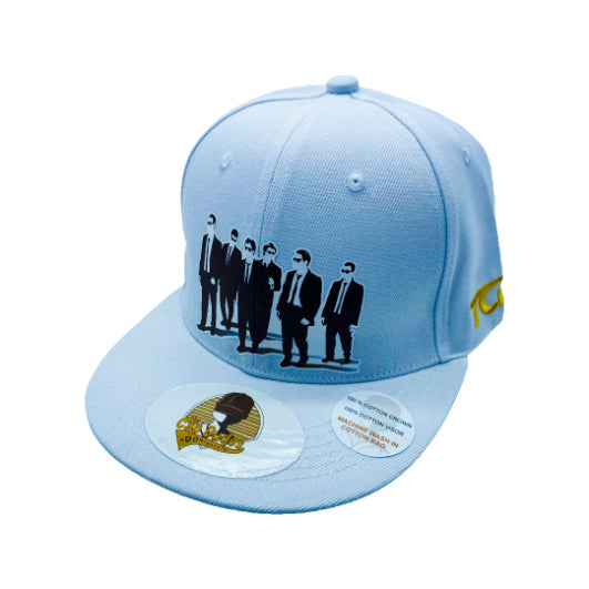 Reservoir Dogs White Baseball Hat - The Cap Dudes - Front View