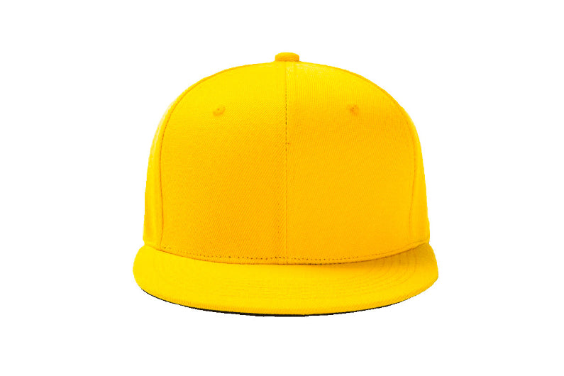 Royal Yellow Baseball Hat-Double Snapback 9Fifty Style 100% Cotton-The Cap Dudes-Front View