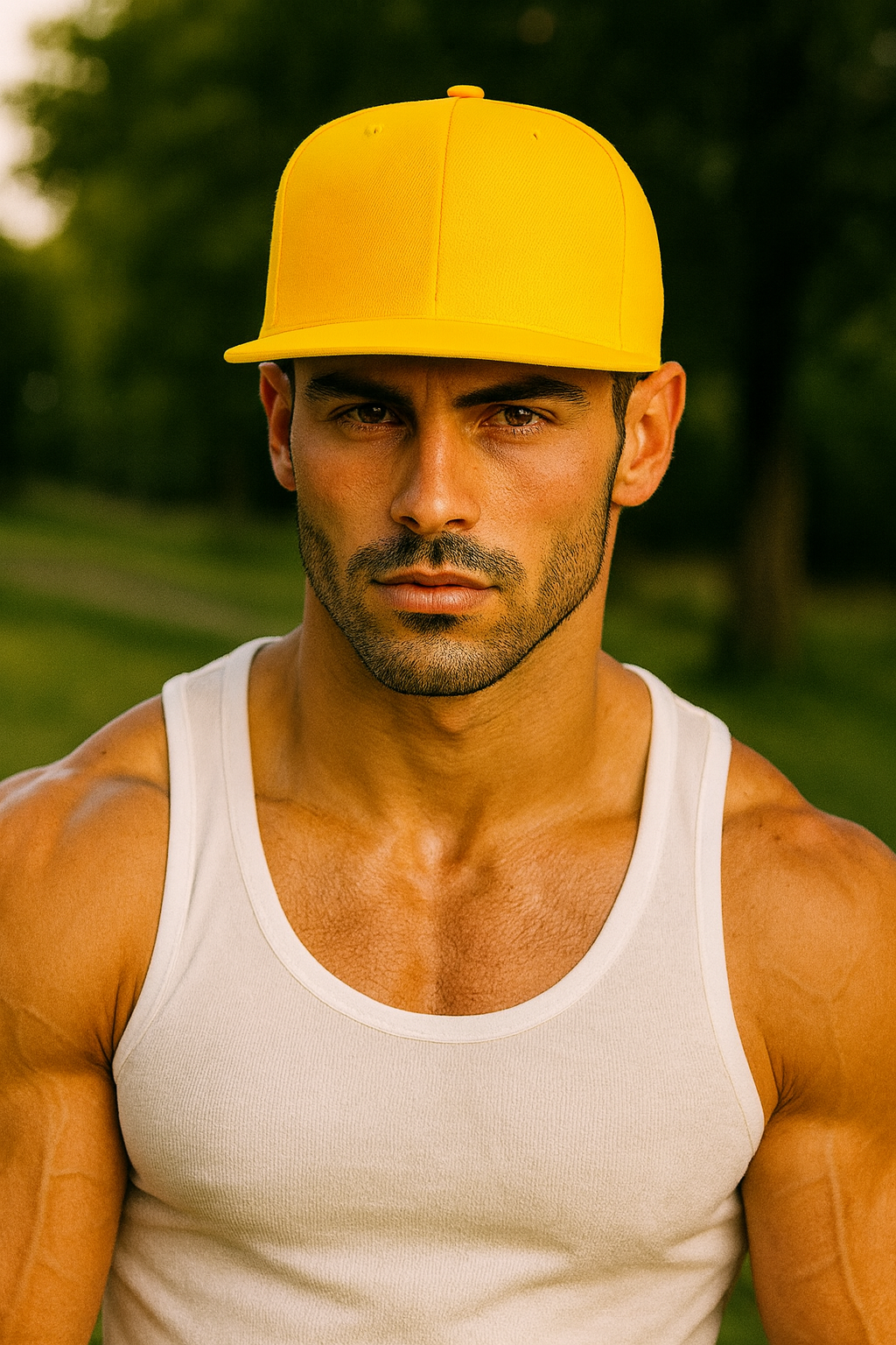 Royal Yellow Baseball Hat - Adjustable 9Fifty Snapback Style TCD