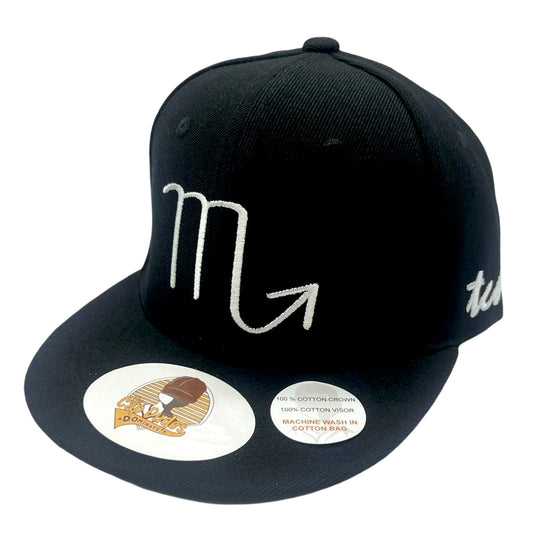 Scorpio Black Baseball Hat - The Cap Dudes