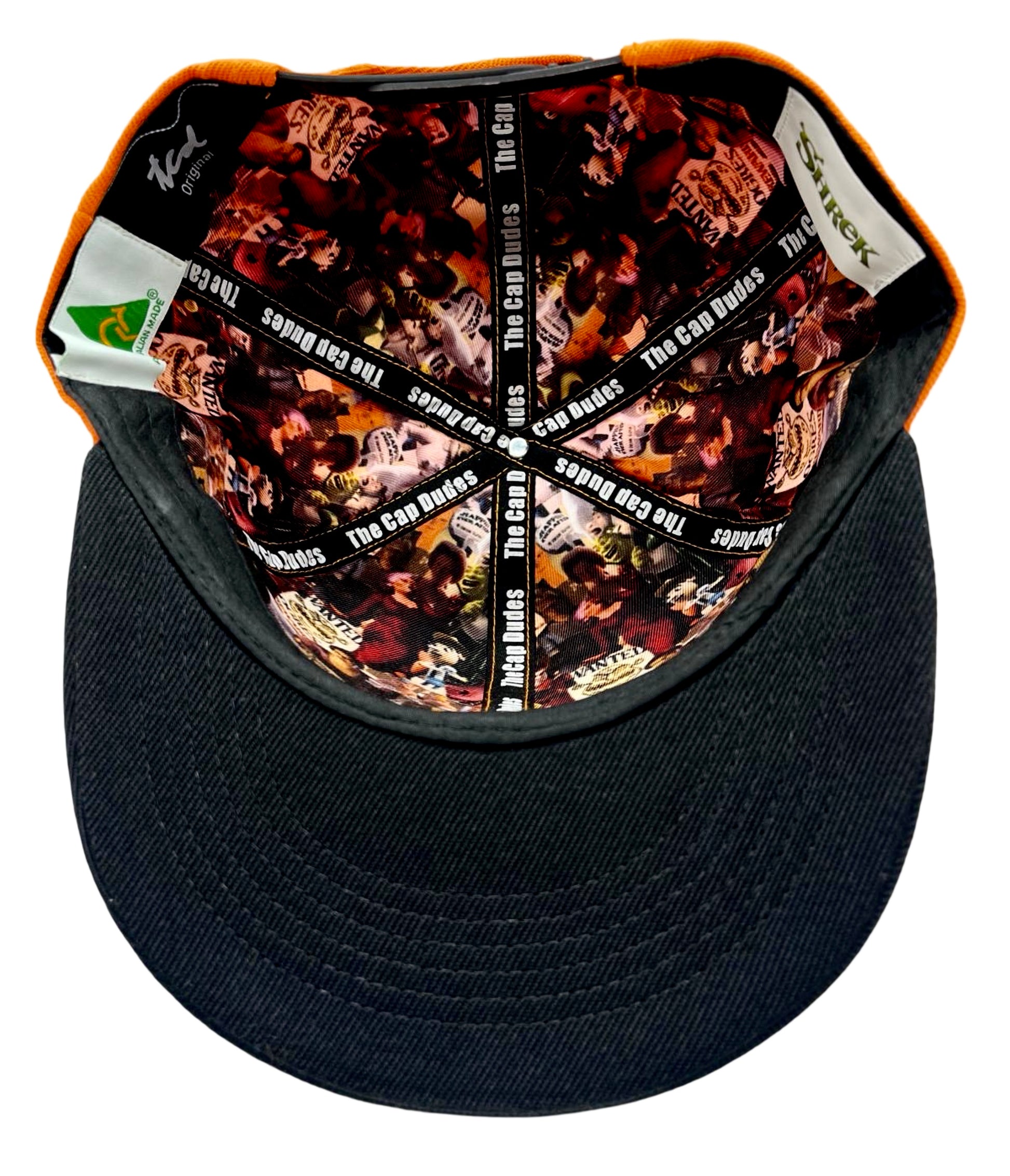 Shrek Puss In Boots Baseball Hat -Under Brim - The Cap Dudes