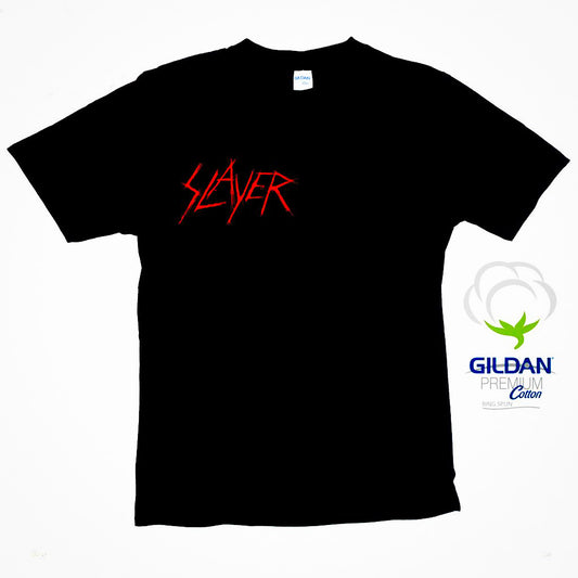 Slayer- Black T Shirt-The Cap Dudes