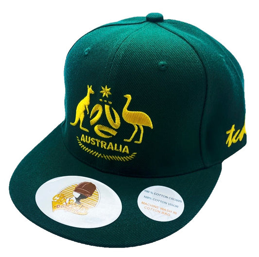 Socceroos Green Baseball Hat - The Cap Dudes