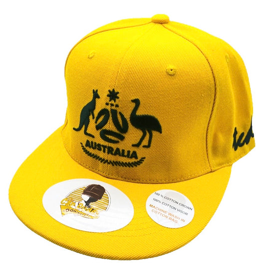 Socceroos Yellow Baseball Hat - The Cap Dudes