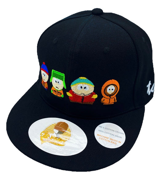 South Park Black Baseball Hat - The Cap Dudes
