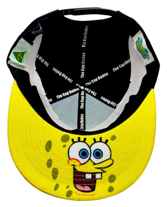SpongeBob SquarePants Baseball Cap - Under Brim - The Cap Dudes