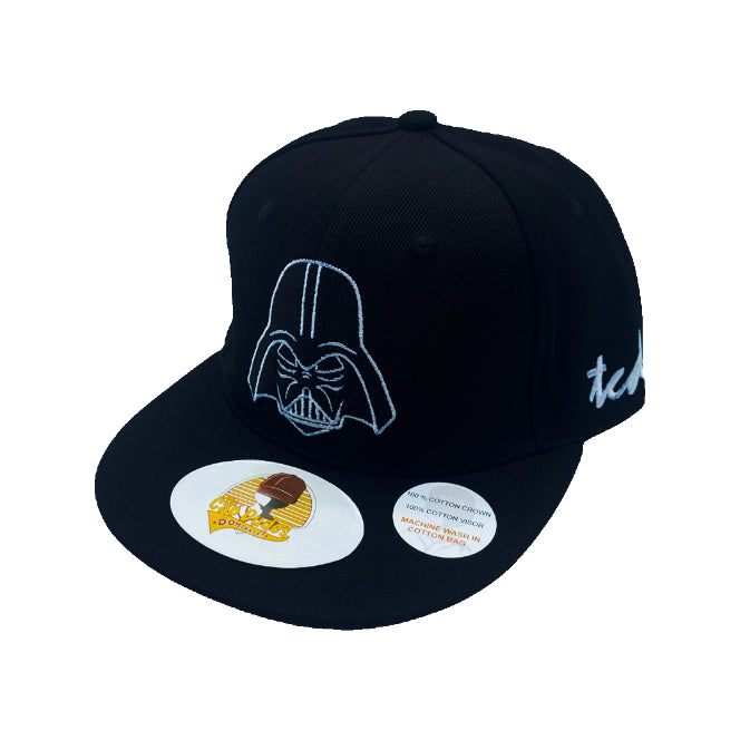  Darth Vader Black Baseball Hat - The Cap Dudes - Front View