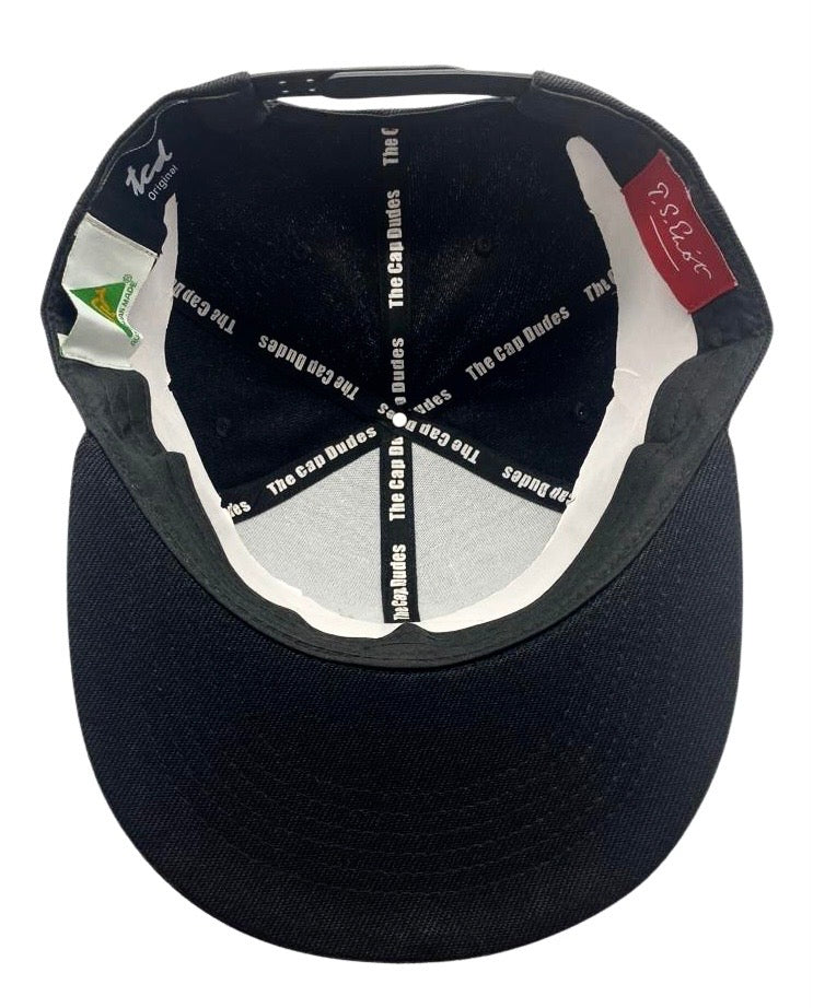 T.S.Eliot Baseball Hat - Under Brim - The Cap Dudes
