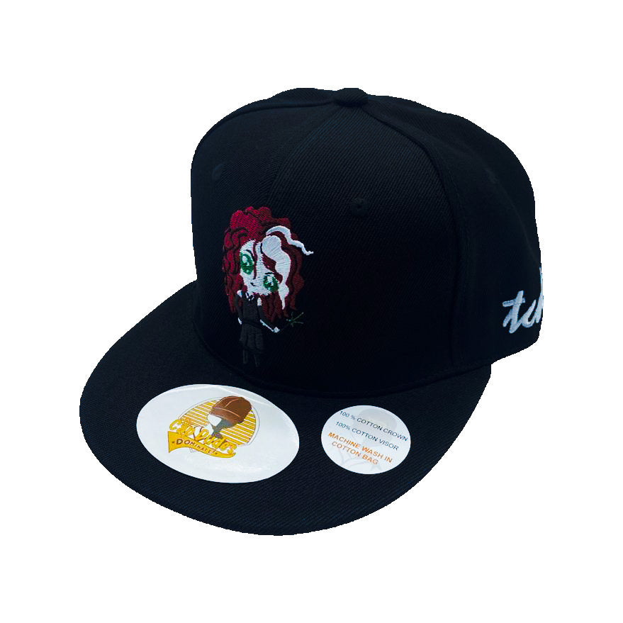 Bellatrix LeStrange  Black Baseball Hat - The Cap Dudes - Front View