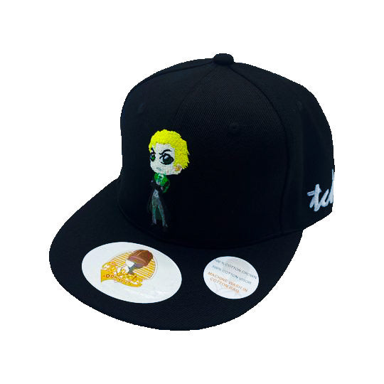  Draco Malfoy Black Baseball Hat - The Cap Dudes - Front View