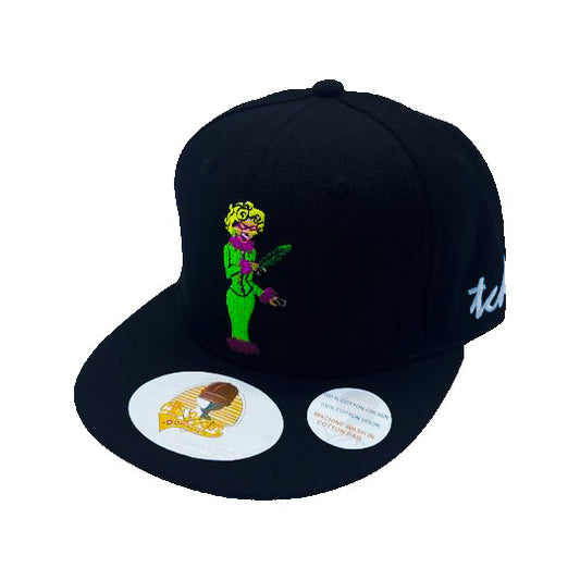  Rita Skeeter Black Baseball Hat - The Cap Dudes - Front View