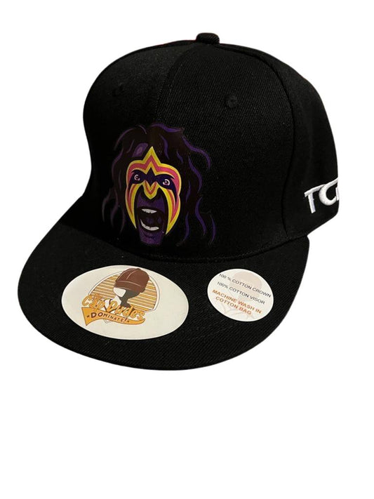 The Ultimate Warrior WWE-Black Baseball Hat-The Cap Dudes