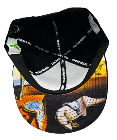 The Persistence Of Memory By Dali Baseball Hat - Under Brim - The Cap Dudes