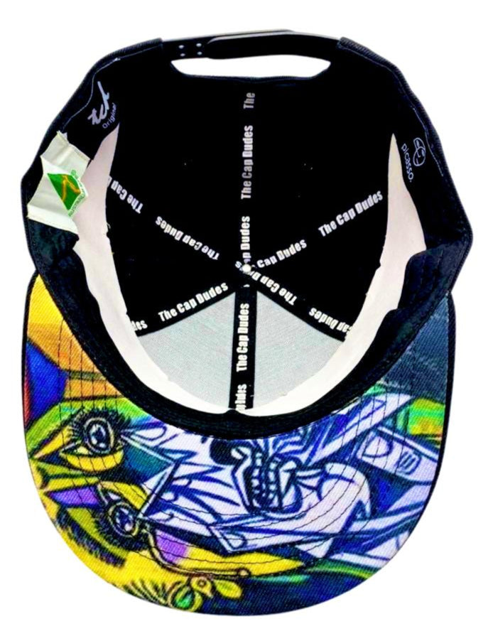 The Weeping Woman By Picasso Baseball Hat - Under Brim - The Cap Dudes