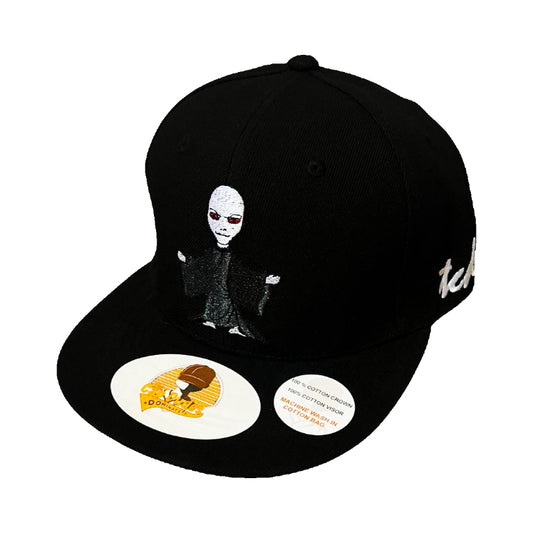 Voldemort Black Baseball Hat - The Cap Dudes - Front View