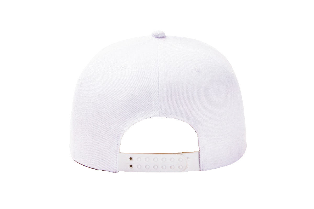 Jackie Brown White Baseball Hat - The Cap Dudes - Back View