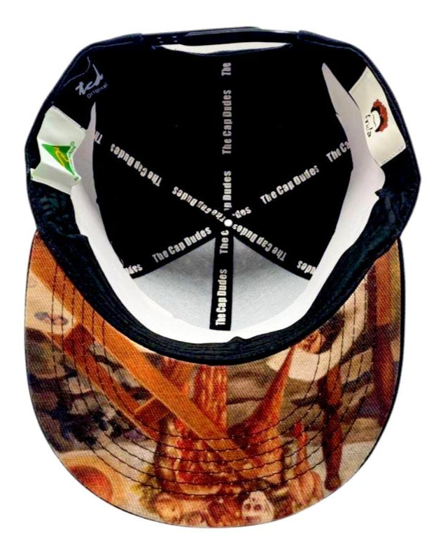 Without Hope By Frida Kahlo Baseball Hat - The Cap Dudes - Under Brim