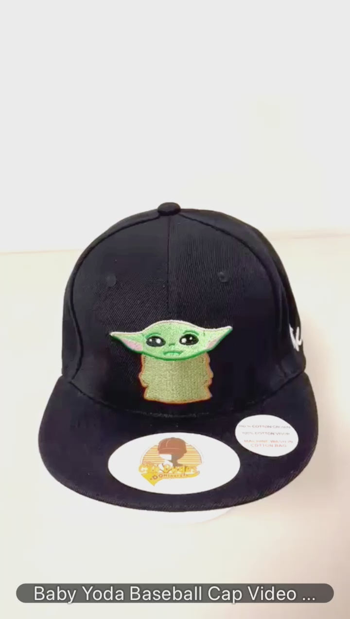 Star Wars Baby Yoda Baseball Cap Video - The Cap Dudes