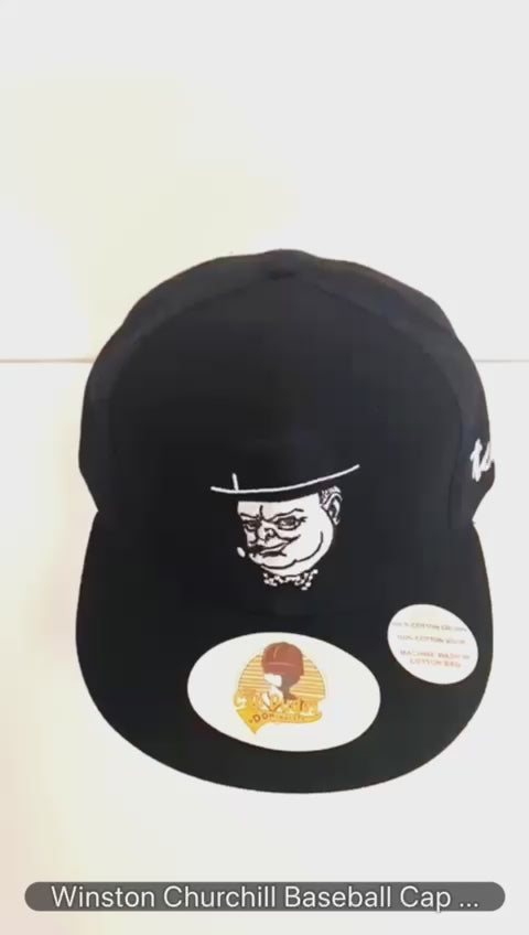 Winston Churchill Baseball Cap Video - The Cap Dudes
