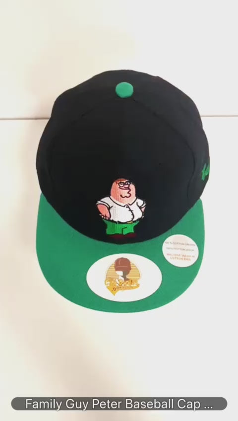 Family Guy Peter Baseball Cap Video - The Cap Dudes