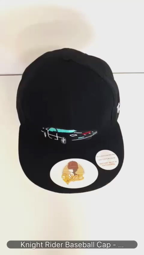 Knight Rider Baseball Cap Video - The Cap Dudes