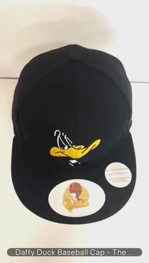 Daffy Duck Looney Tunes Baseball Cap Video - The Cap Dudes