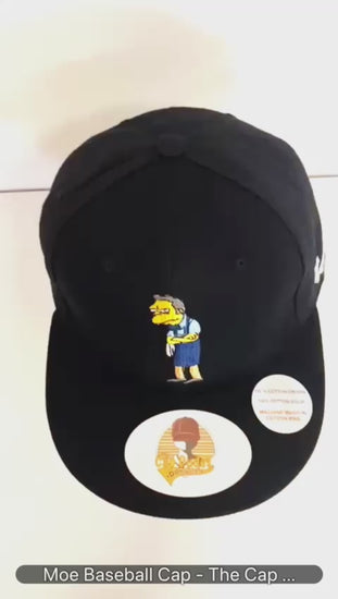 Moe The Simpsons Baseball Cap Video - The Cap Dudes
