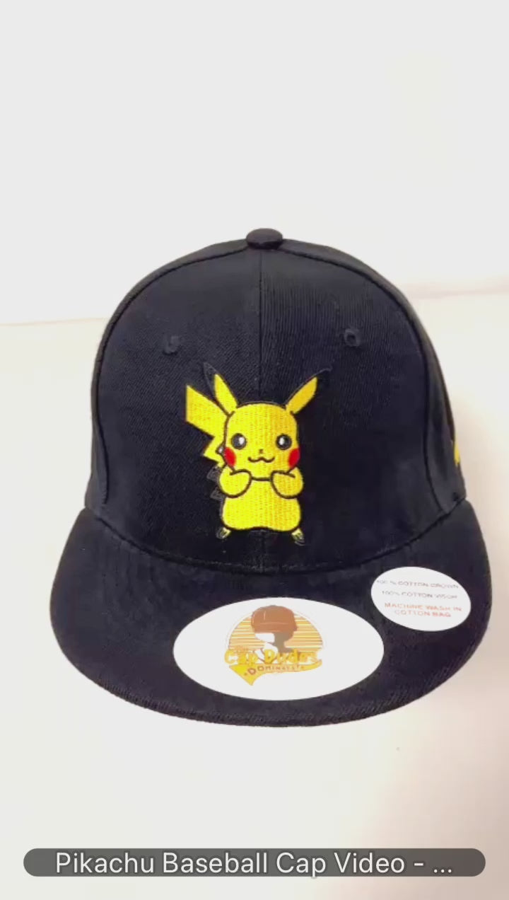 Pokemon Pikachu Baseball Cap Video - The Cap Dudes