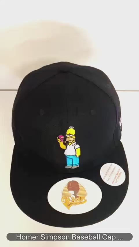 Homer Simpson Baseball Cap Video - The Cap Dudes