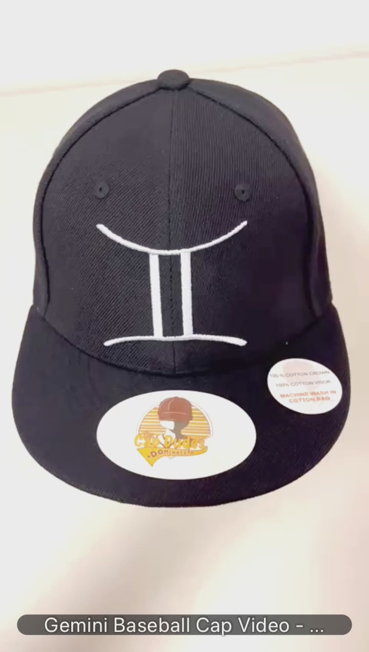 Gemini Horoscope Baseball Hat Video - The Cap Dudes