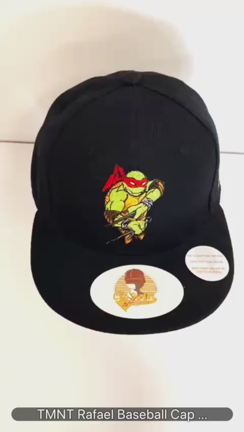 TMNT Raphael Baseball Cap Video - The Cap Dudes