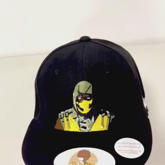 Mortal Kombat Scorpion Baseball Cap Video - The Cap Dudes