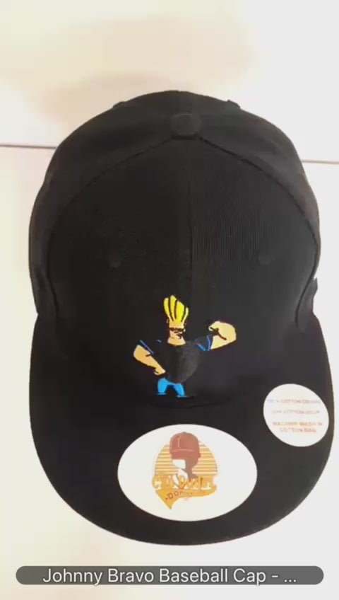 Johnny Bravo Baseball Hat - Cartoon Cap 9Fifty Snapback TCD – The