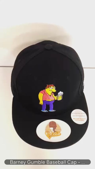 Barney Gumble The Simpsons Baseball Cap Video - The Cap Dudes