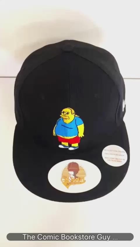 Comic Book Guy Baseball Cap Video - The Cap Dudes