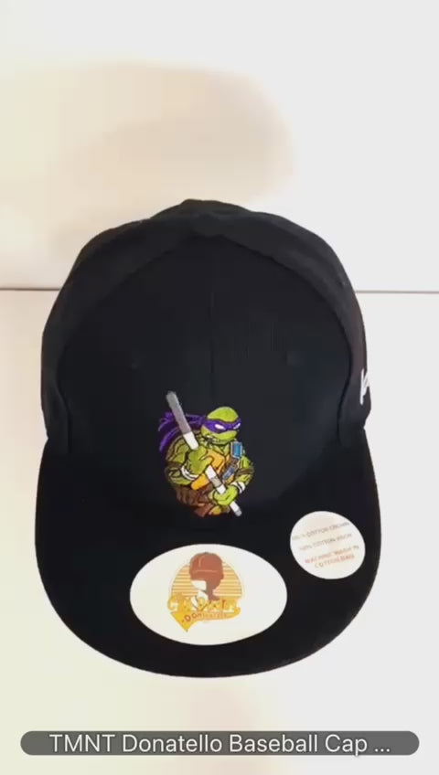 TMNT Donatello Baseball Cap Video - The Cap Dudes
