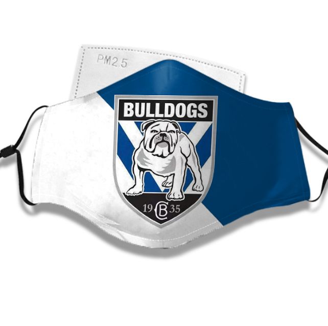Sport - Bulldogs Canterbury - Bankstown Bulldogs Face Mask - National Rugby League NRL