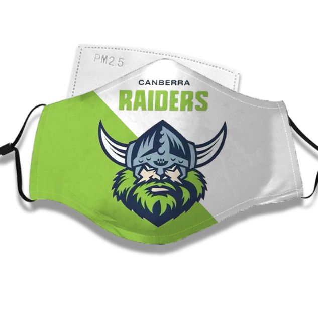 Sport - Canberra Raiders Face Mask - National Rugby League NRL