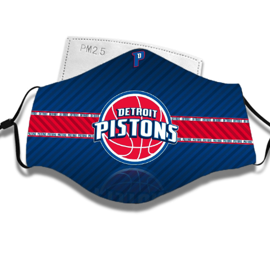 Sport - Detroit Pistons Face Mask - National Basketball Association NBA
