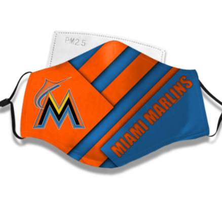 Sport - Miami Marlins Face Mask - Major League Baseball MLB