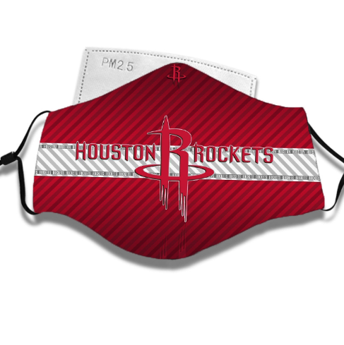 Sport - Houston Rockets Face Mask- National Basketball Association NBL