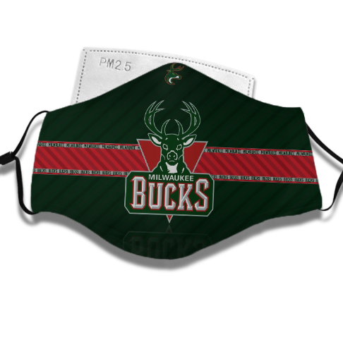 Sport - Milwaukee Bucks Face Mask - National Basketball Association NBA