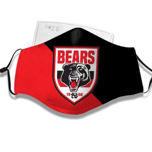 Sport - North Sydney Bears Face Mask - National Rugby League NRL