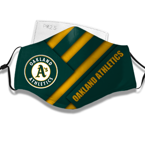 Sport - Oaklands Athletics Face Mask - Major League Baseball MLB