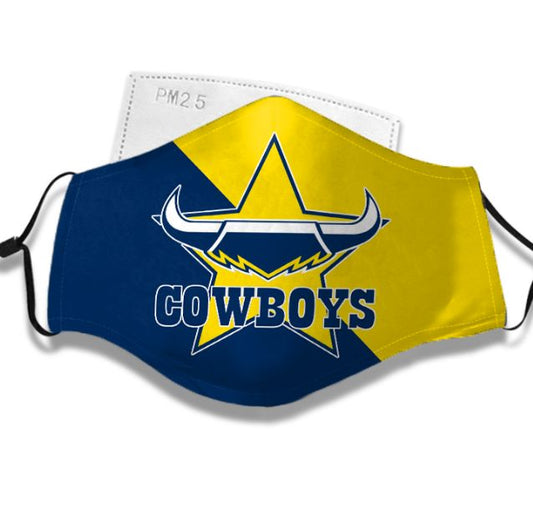 Sport - North Queensland Cowboys Face Mask - National Rugby League NRL